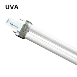 365nm G23 UV Mosquito Killer Light Tube Replacement UVA 2pins GEL Curing Lamp Tube 7W 9W 11W BLB for Phototherapy Machine