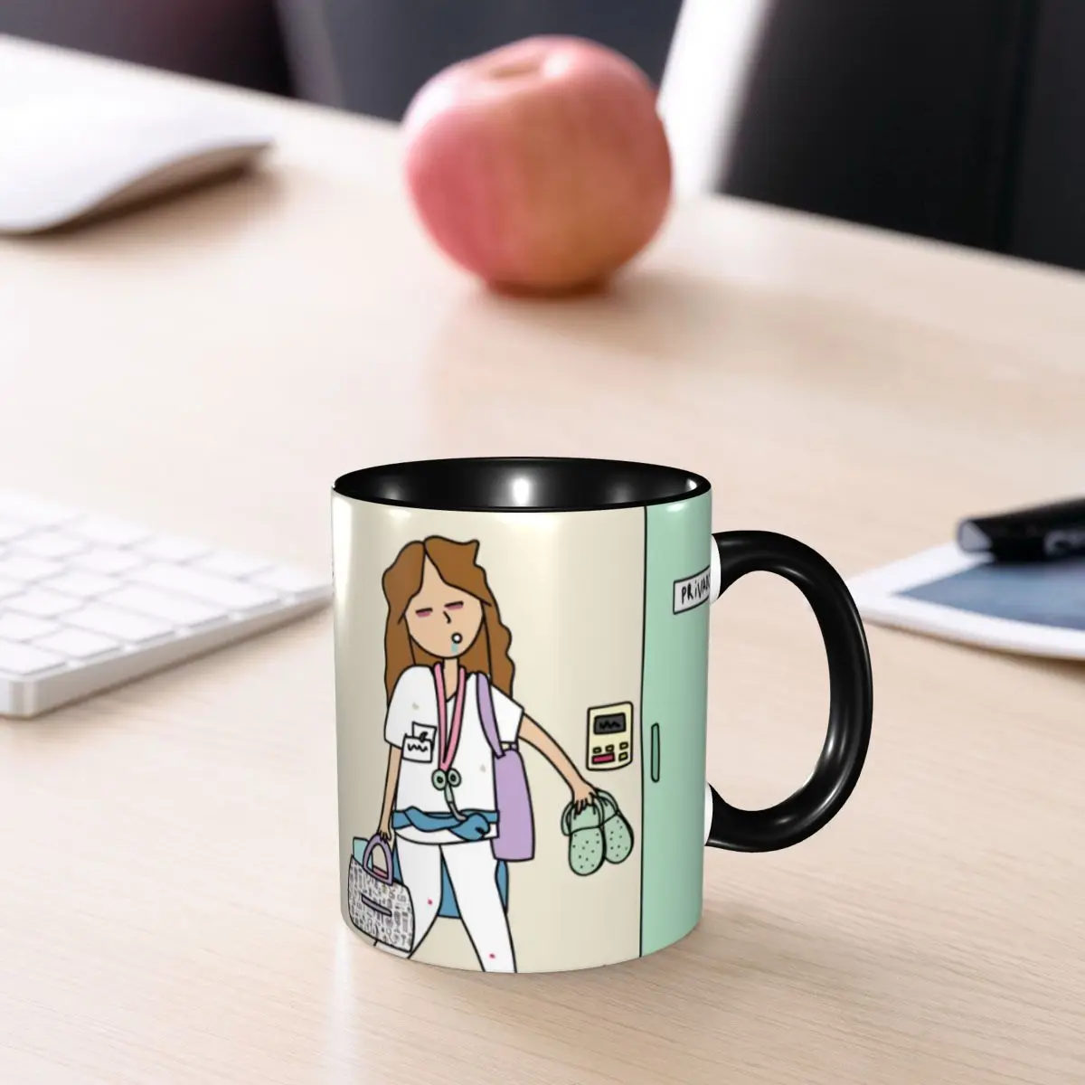 Enfermera En Apuros Doctor Nurse Medical Health Coffee Mugs DIY Customized Ceramic Mug Creative Present