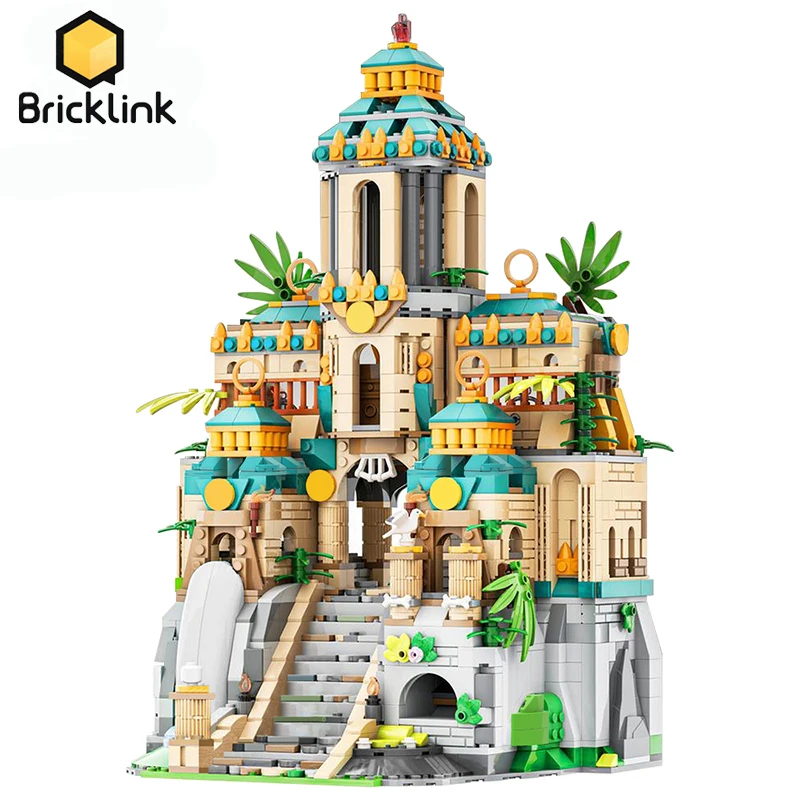 

Конструктор Bricklink MOC «авантюристы» из фильма «Джунгли» Индиана Джонс «потерявшийся храм» архитектура городской дом игрушки Рождественский подарок