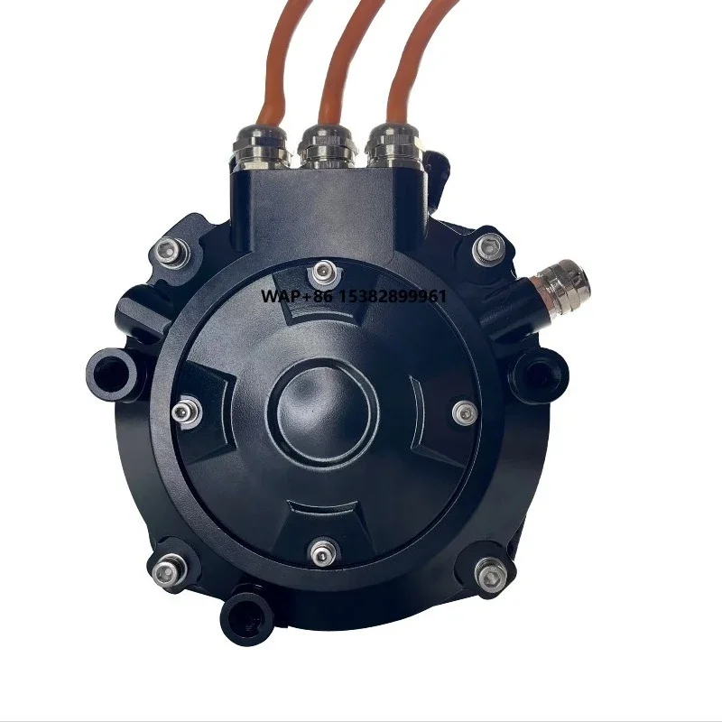 84-108V 30KW Big Power Water-cooled BLDC Motor Mid Drive for Electric ATV Go Kart Snowmobiles Vehicles Parts