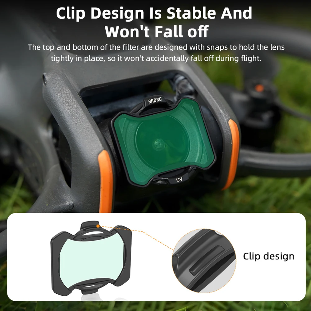 ND Set Filter lensa untuk DJI Avata 2 lensa kaca optik Filter disesuaikan UV CPL ND8 ND16 ND32 ND64 CPL Aksesori Drone