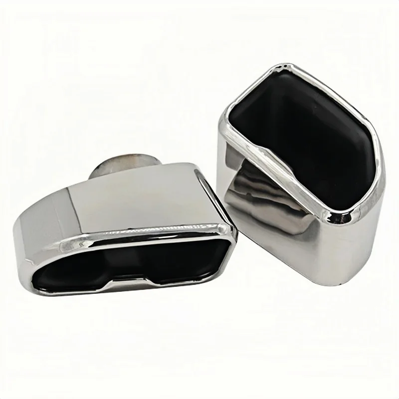 For The Exhaust Tips for 2018-2021 X3 G01 G08 X4 G02 Square Mouth Stainless Steel Exhaust Pipes Muffler Nozzle