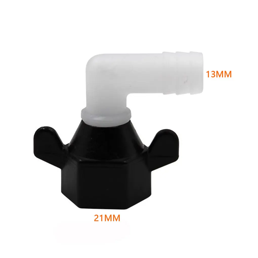 2 stuks Barb Elleboog en Rechte Draaibare Adapter RV Waterpomp Fittings Adapter RV Ervaring