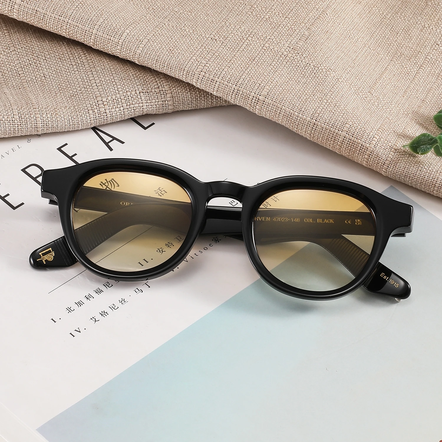 

DAHVEN винтажные овальные солнцезащитные очки для мужчин и женщин, роскошные брендовые солнцезащитные очки, популярные дизайнерские женские солнцезащитные очки премиум-качества