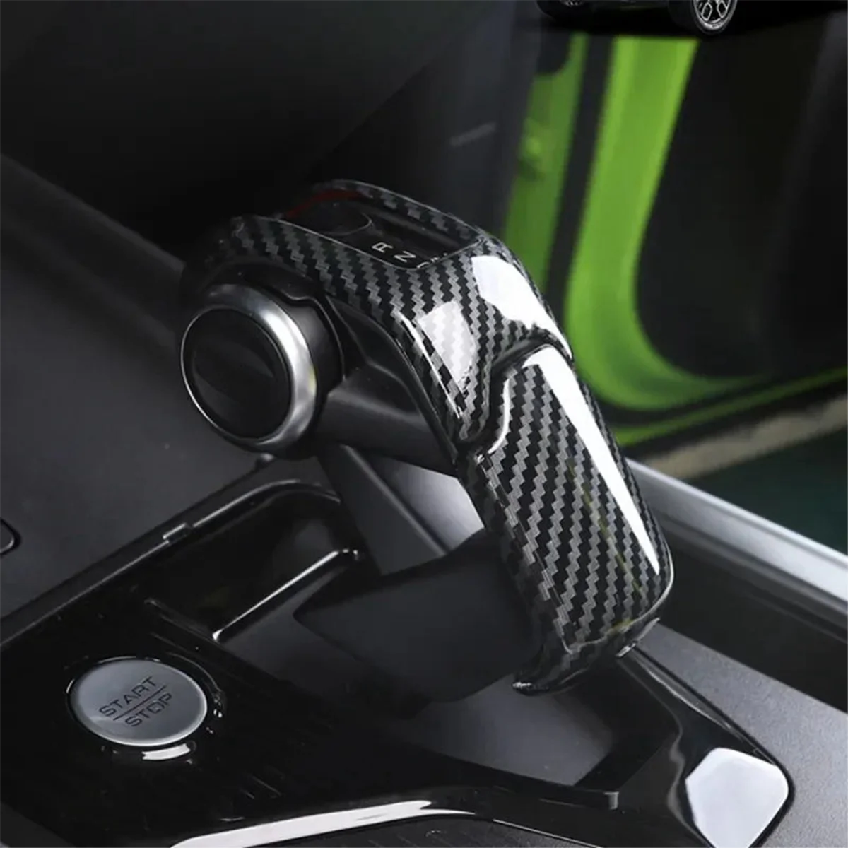 Car Center Console Gear Shift Head Knob Cover Trim Frame Accessories for Great Wall GWM WEY TANK 300 2022 2023