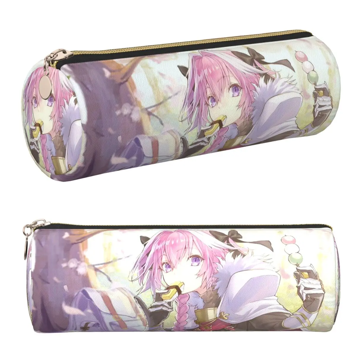 Astolfo Anime Federmäppchen, Stifthalter, Schreibwaren, großes Fassungsvermögen, Stiftbox, Bleistiftbeutel für Jungen, Mädchen, Schule
