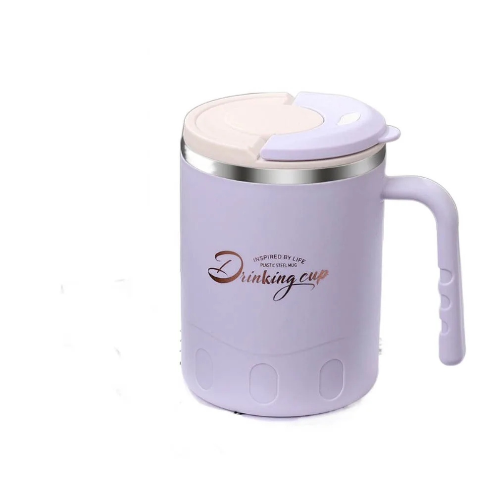 

580ml Insulated Mug Heat-resistant Double-layer Milk Coffee Cup Large Capacity with Tea Strainer Thermal Mug Tea Milk