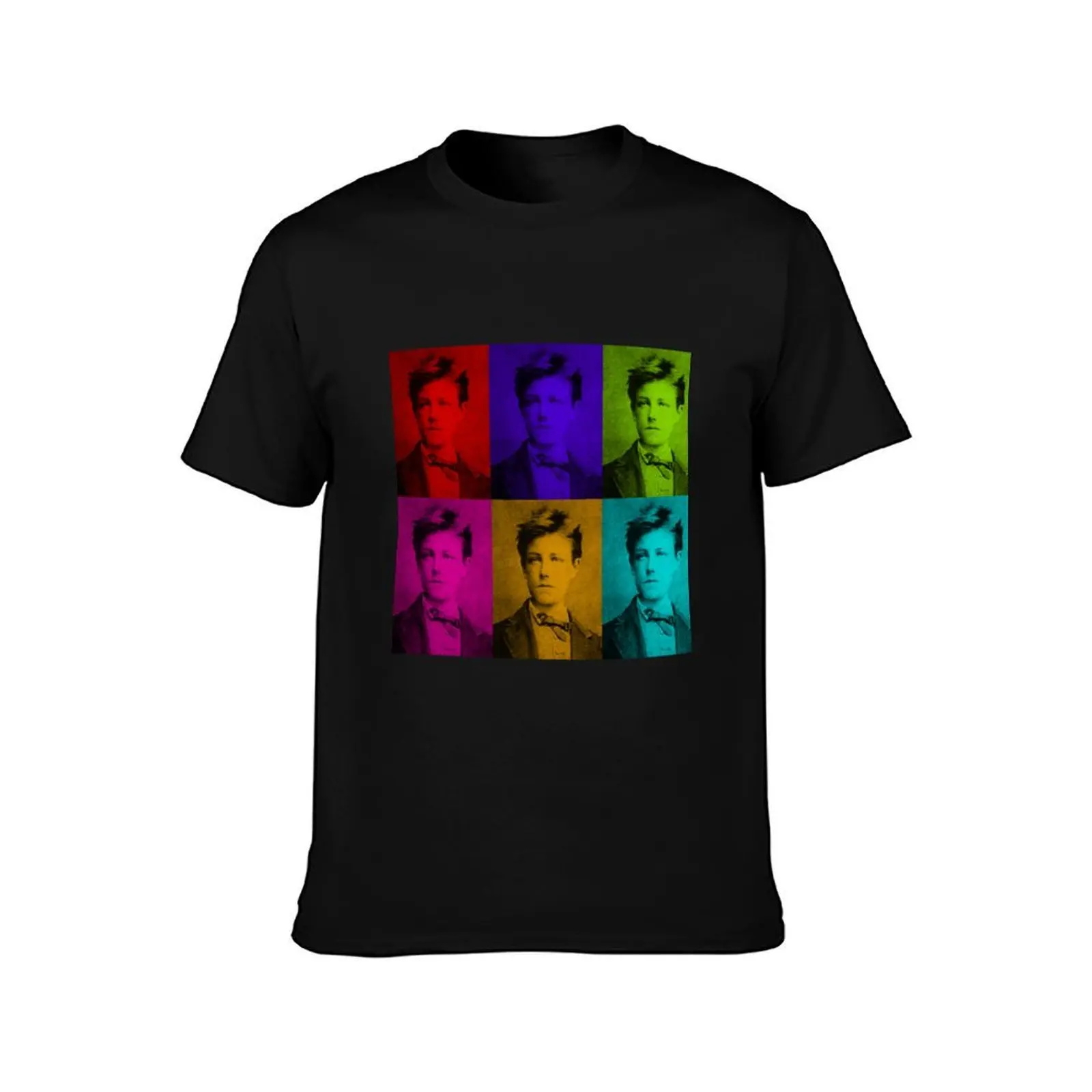 Arthur Rimbaud T-Shirt Dry Fit Athletic Short Sleeve Shirt T-Shirt