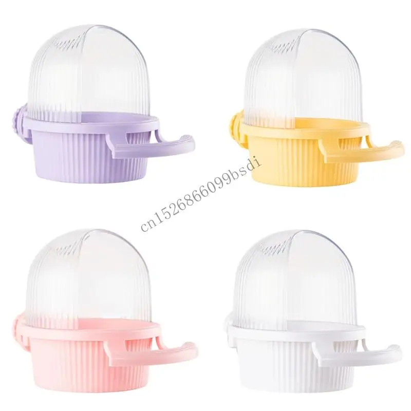 

11UA Parakes Dispenser Container Parrots Feeder с прозрачной открытой крышкой