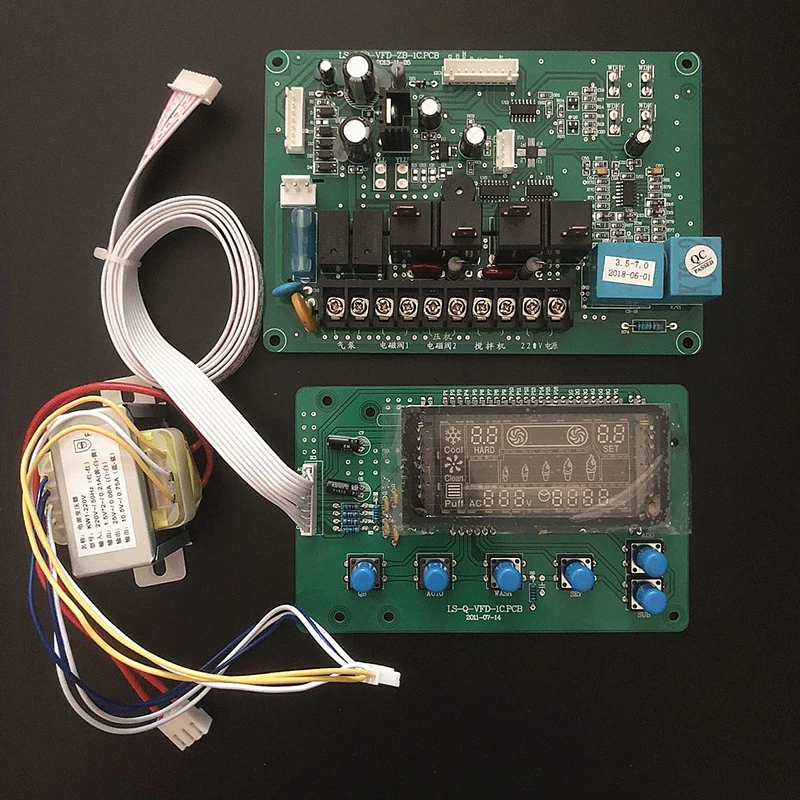 Dmh .Ice Cream Machine Main Board Control Board New Circuit Board For Lisson Ice Cream Machine Accessories Universal