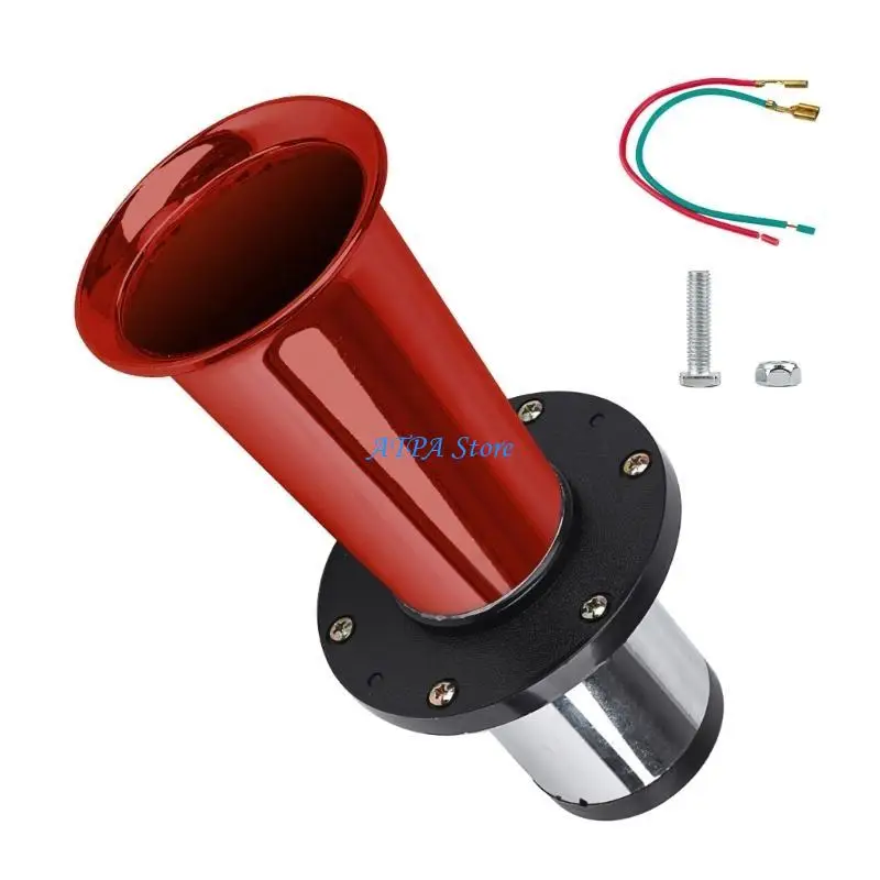 

U13C Universal 12V Metal Truck Air Horn Old 110dB Car Motorbike Air Horn