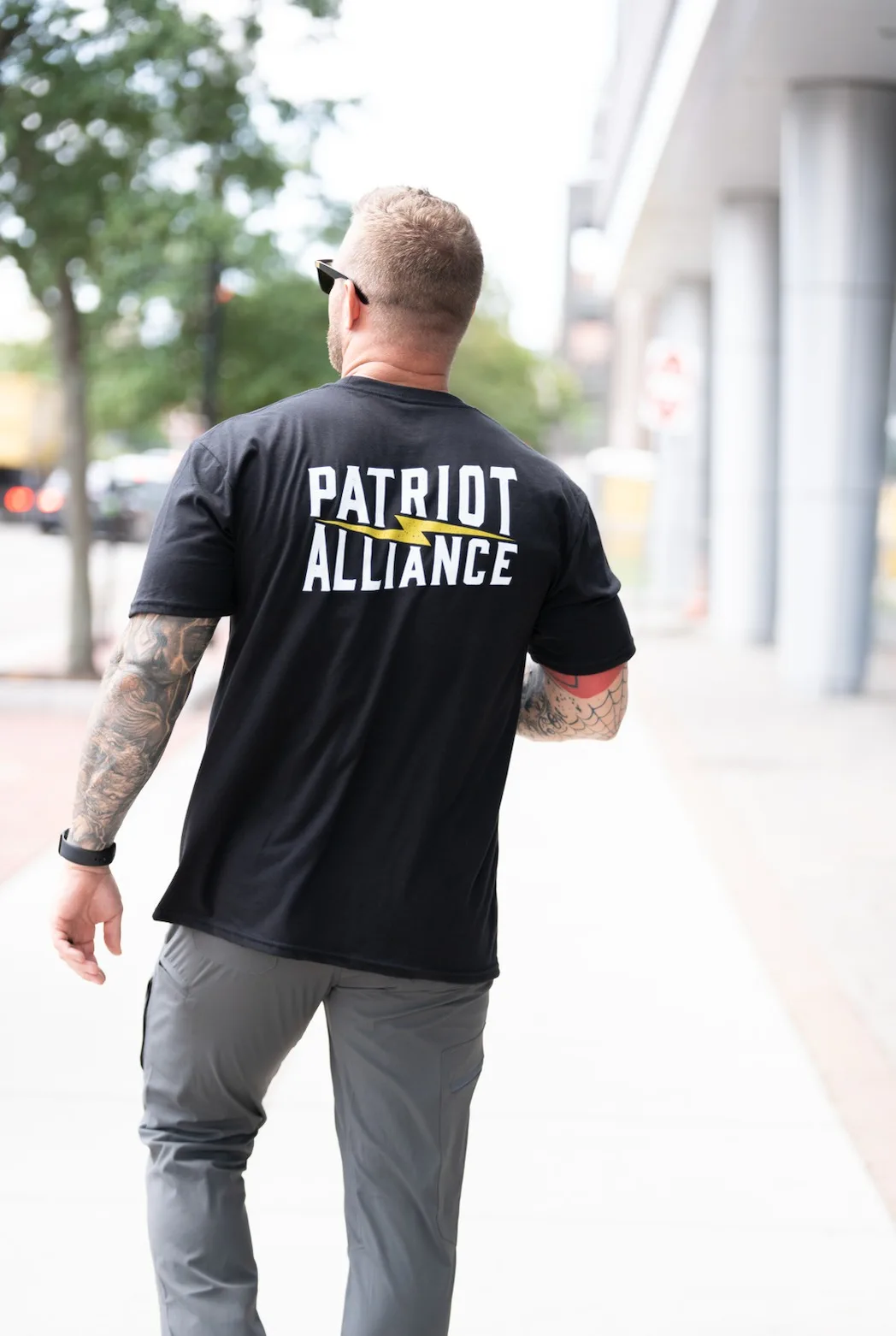 2026 PA Bolt Tee – Patriot Alliance Tactical T-Shirt High-end Luxury Unisex Style Both of Men and Women