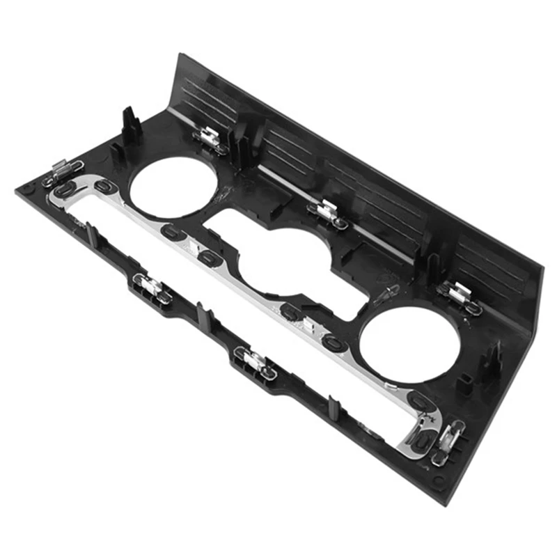 Car Glossy Black Central Console Air Condition Switch Panel Frame For-VW Passat B8 2017 2018