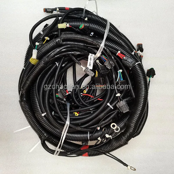 

Excavator Spare Parts External Wiring Harness 20Y-06-31614 Wiring Harness For PC200 PC220 PC270 Chassis Wire Harness
