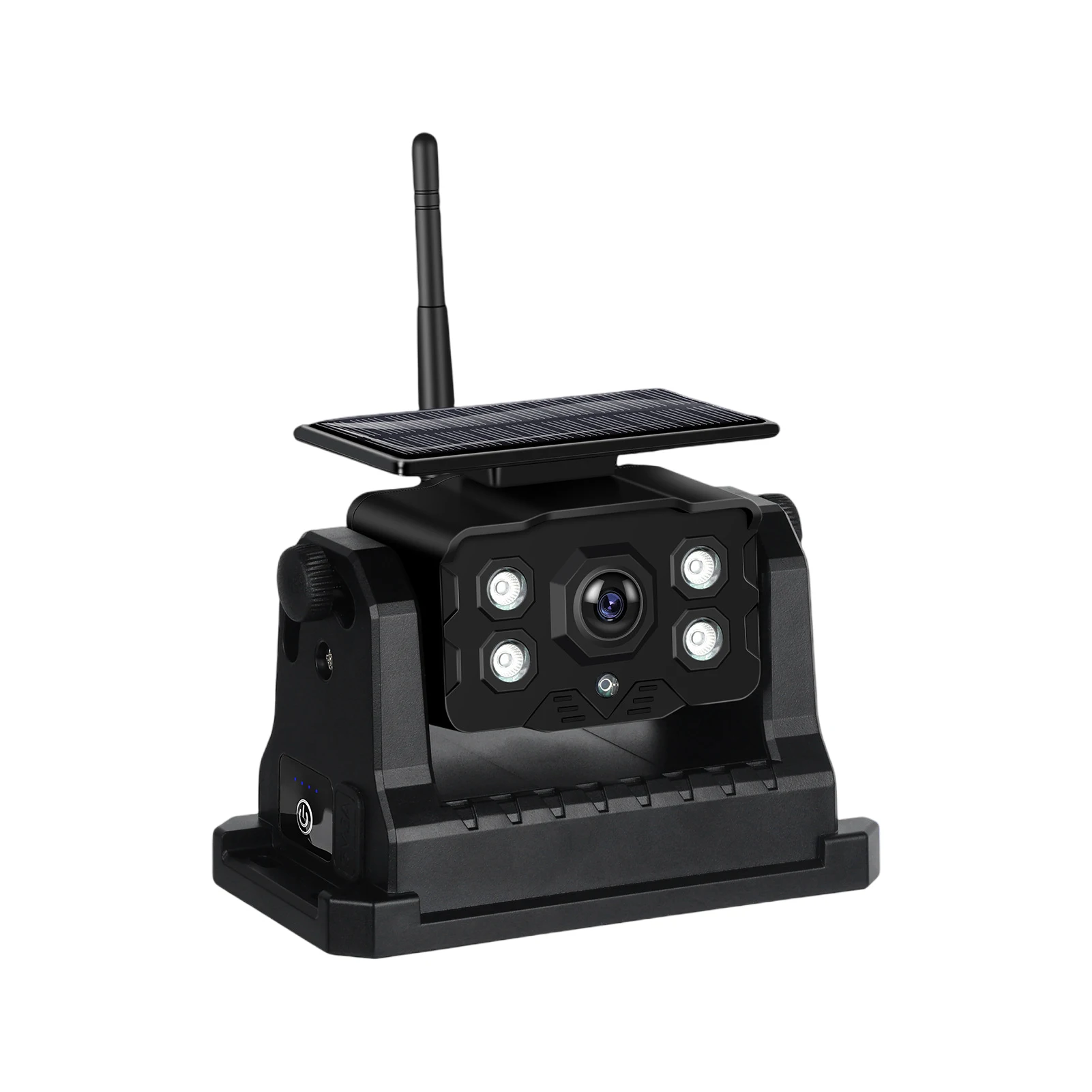 ABS Solar Powered Wireless Backup Camera For Car With 1080p Resolution Sun-proof And Water-resistant