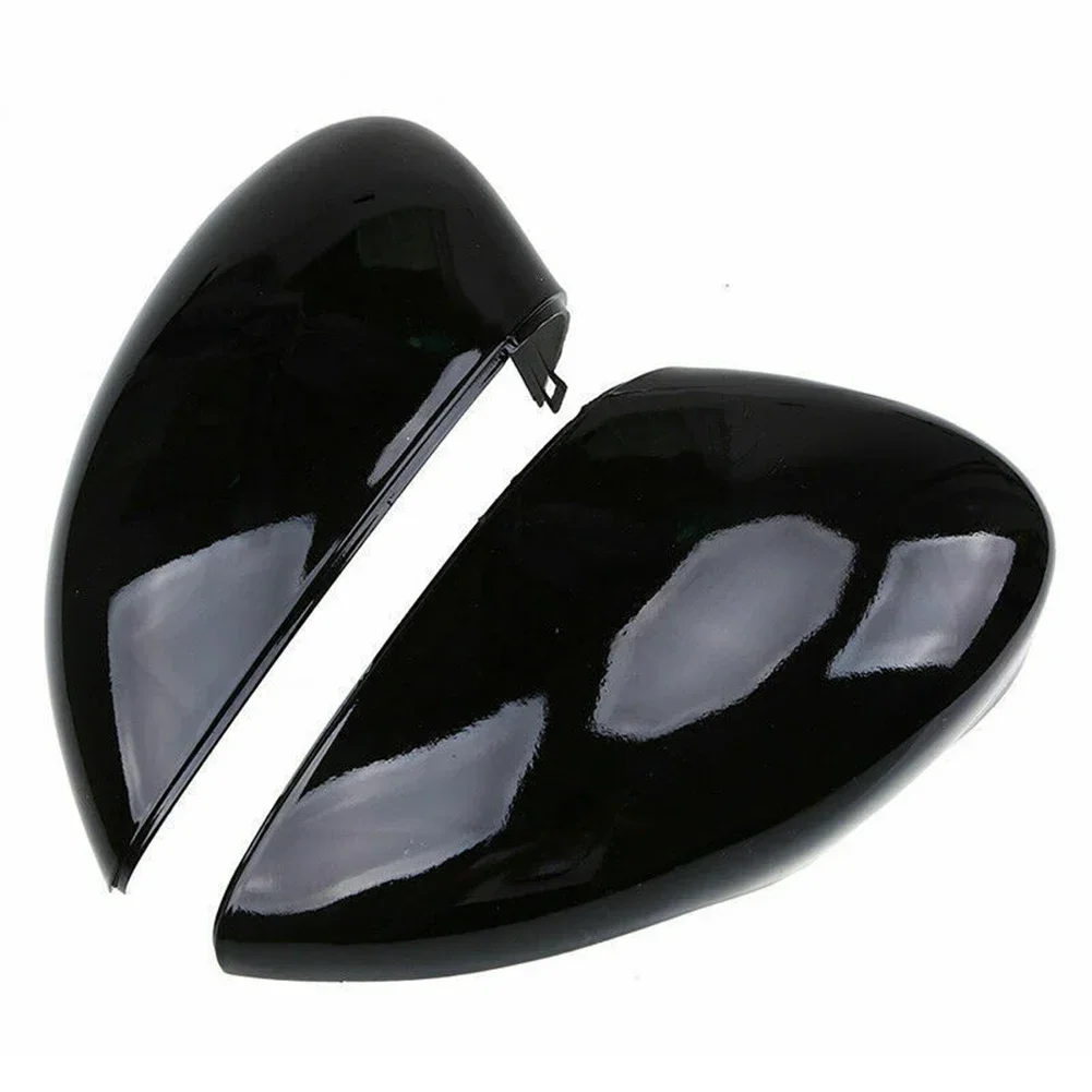 

Brand New Mirror Cover Car Accessories Door Wing Mirror Cover Cap Front Glossy Black For Ford Fiesta MK7 2008-2017