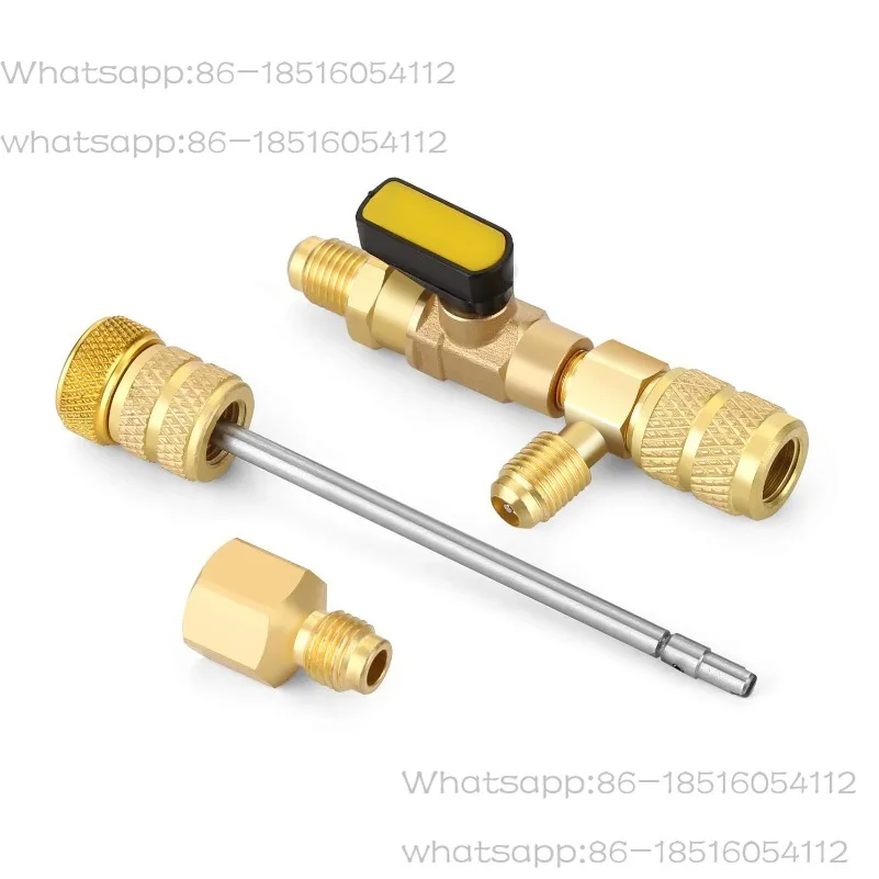 Теплообменник R410A R22, совместимый со стандартами SAE 1/4 и 5/16, подходит для систем HVAC R404A R407C R134A R12 R32