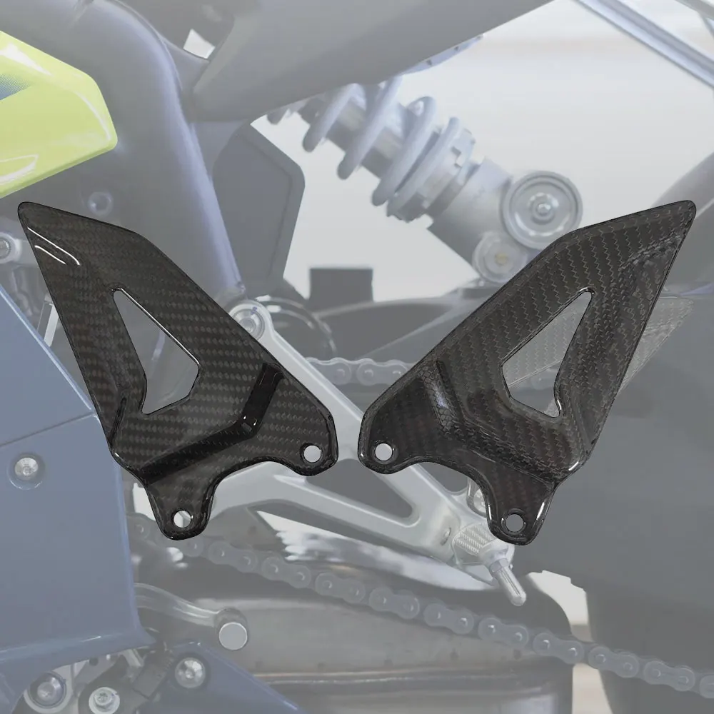

Carbon Fiber Motorcycle Fairing Accessories Passenger Pedal Guard for ZX MOTO 500RR 2025-2026