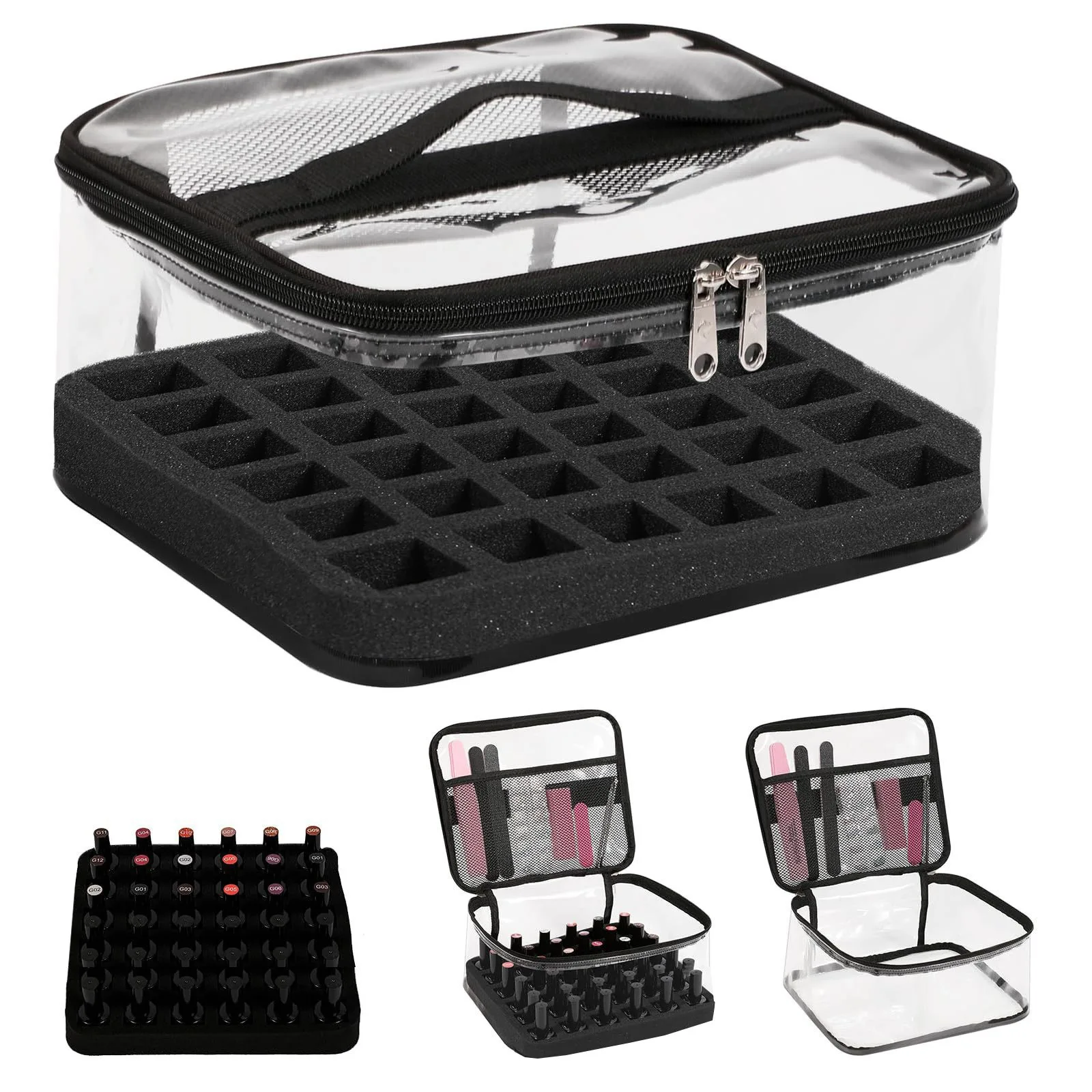 Maniküre Nagellack-Aufbewahrungstasche Farbstift-Aufbewahrungstasche Malerei-Kunst-Farben-Aufbewahrungstasche Tragbares Outdoor-Skizzier-Pinsel-Set