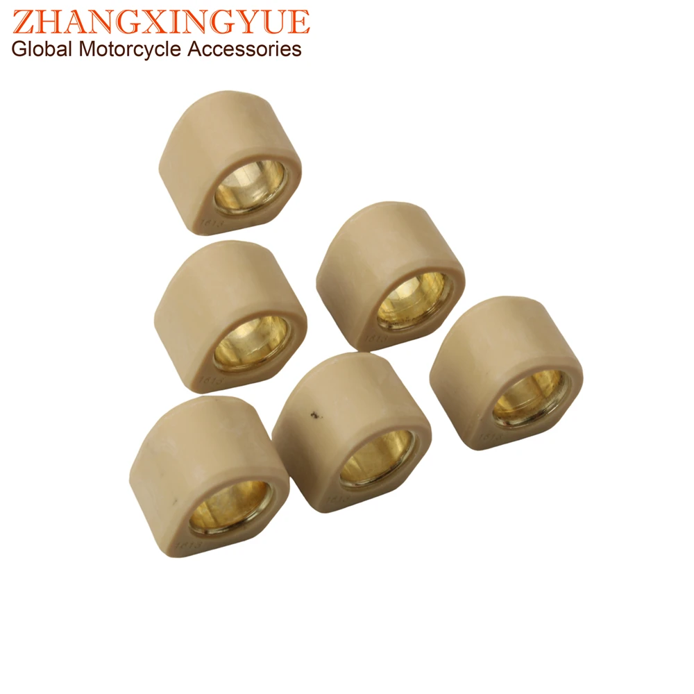 Racing Variator Roller Weights 16x13mm 4g 5.5g 6g 7g For Peugeot Buxy Elyseo 50 Jetforce Speedake Metal-X 50cc