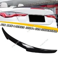 M4 Style Glossy Black Rear Boot Spoiler Lip For BMW G23 Convertible G83 420i 430i M440i 2020-2023 Rear Roof Spoiler Wing Trim