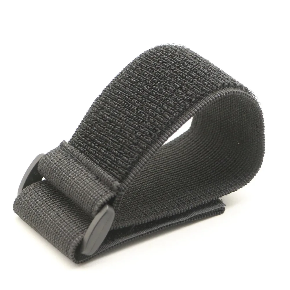 10Pcs Elastic Band Hook Loop Customizable Elastic Reverse Buckle Nylon Cable Ties Straps Sticky Fastener Tape Athletic Tape