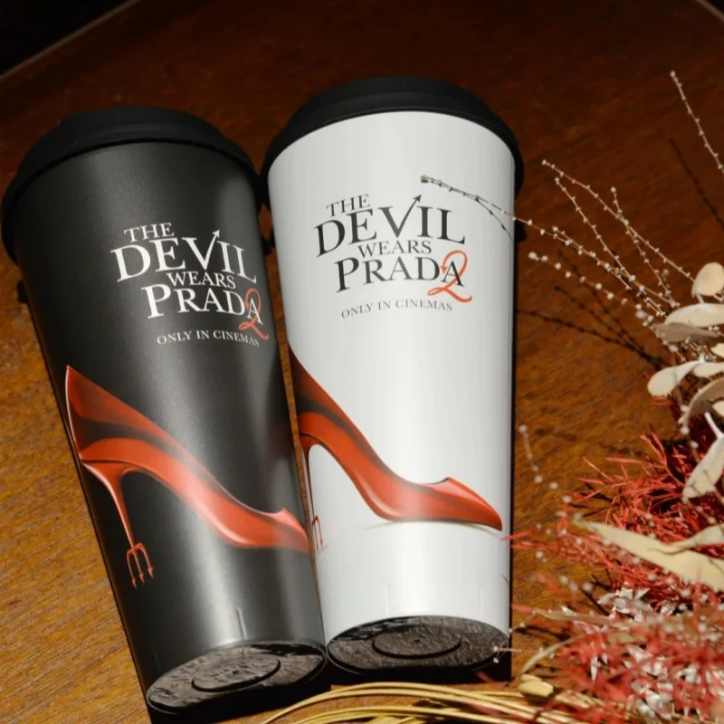 

In Stock Authentic "The Devil Wears P Rada 2" Mo Vie Merchandise - Themed Cup & Themed Tin (Tinplate) Fashion Trendy Collectible