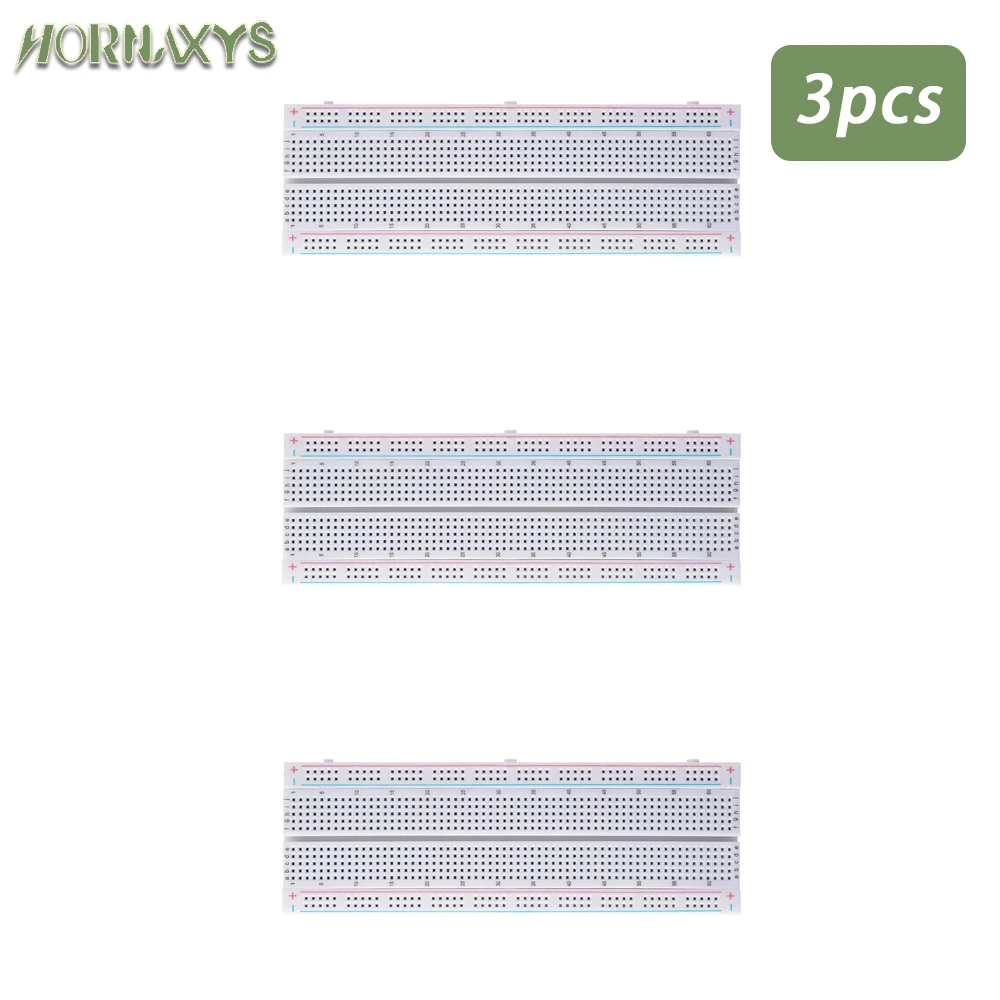 MB-102 Prototyp-Breadboard 400 830 Punkte lötfreies PCB-Breadboard Überbrückungsdrähte Kabelbrett DIY Dupont-Draht für Arduino-Kit