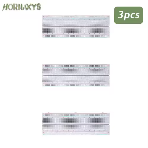 MB-102 Prototype Breadboard 400 830 Points Solderless PCB Bread Board Jumper Wires Cable Board DIY Dupont Wire for Arduino Kit - Image 20