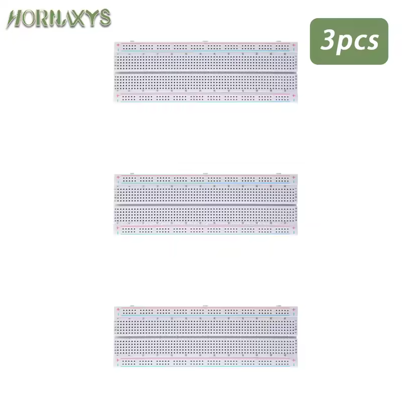 MB-102 Prototype Breadboard 400 830 Points Solderless PCB Bread Board Jumper Wires Cable Board DIY Dupont Wire for Arduino Kit - Image 20