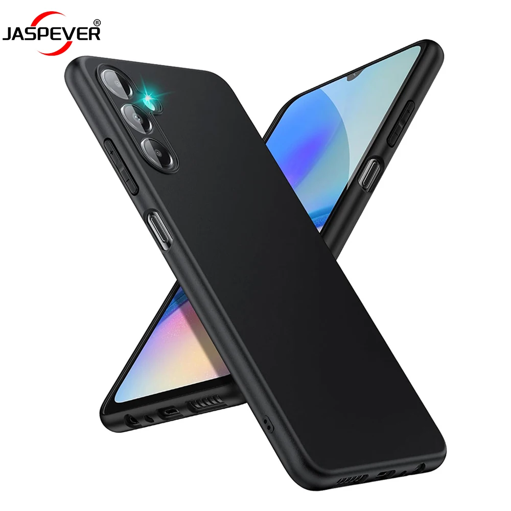 Luxury Matte Silicone Ultra Thin Soft Case For Samsung Galaxy A55 A35 A25 A15 A54 A34 A24 A14 5G Black Slim Frosted Back Cover