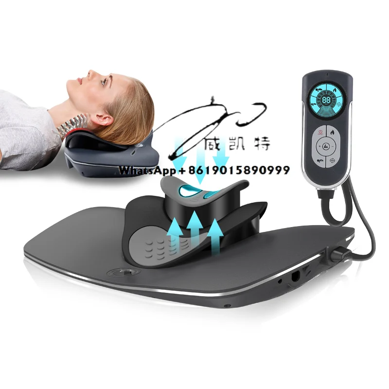 

Small MOQ Low Frequency Impulse Physiotherapy Cervical Neck Traction Vibration Machine Massager Device OEM