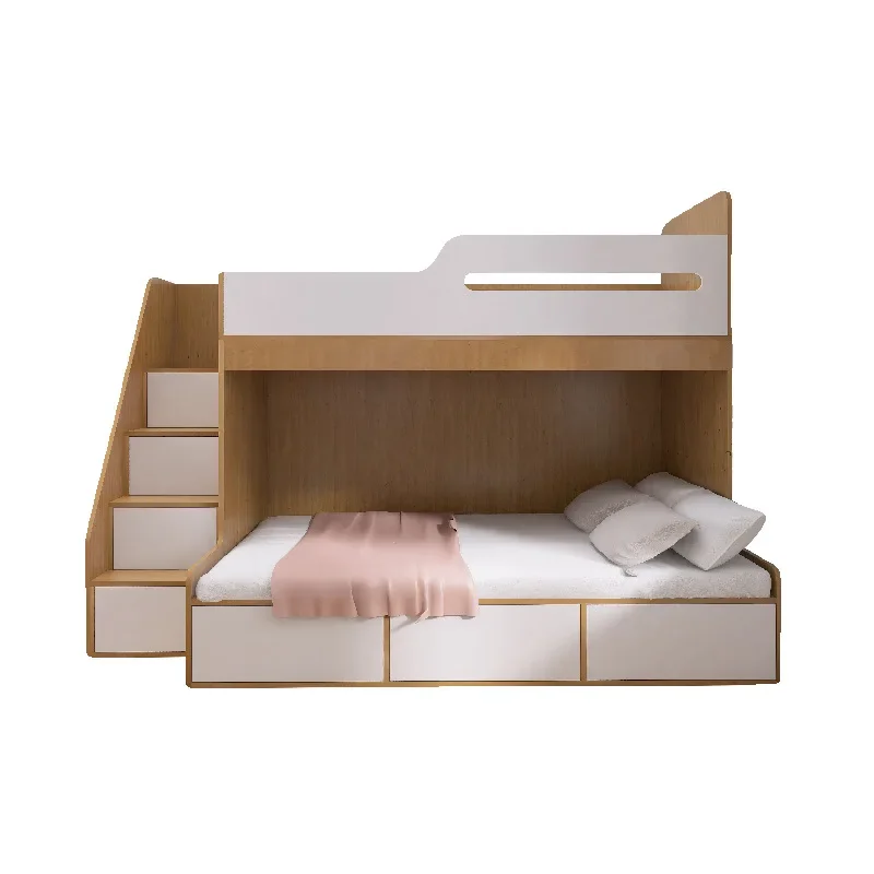 Factory direct supply dislocation bed tatami staggered small apartment with storage space