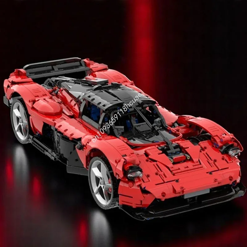 3031pcs MOC Aston Martin Valkyrie rood Technisch model Bouwstenen idee Educatief speelgoed Baksteen Kinderen Kerstcadeau Verjaardag