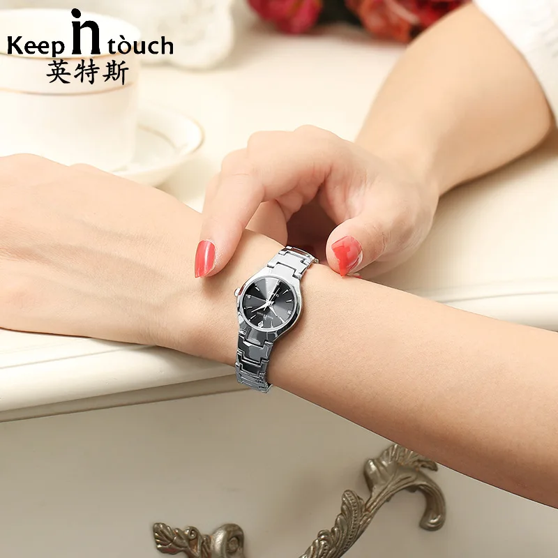 Reloj de pulsera de cuarzo para hombre y mujer cronógrafo de marca de lujo resistente al agua ideal para regalo de boda