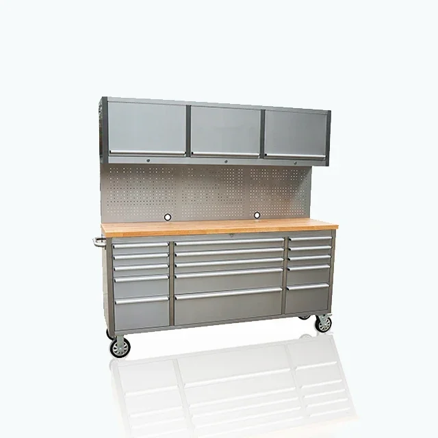 Professional Heavy Duty Workbench Tool Cabinet Multifunctional Workshop Garage Storage
