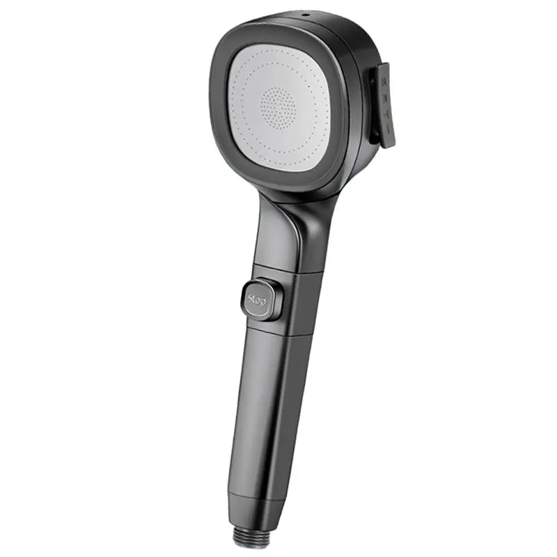 GYTB-Gray Shower Head High-Pressure Gun With 3 Modes-Energy& Water Efficient, Handheld For Bathroom