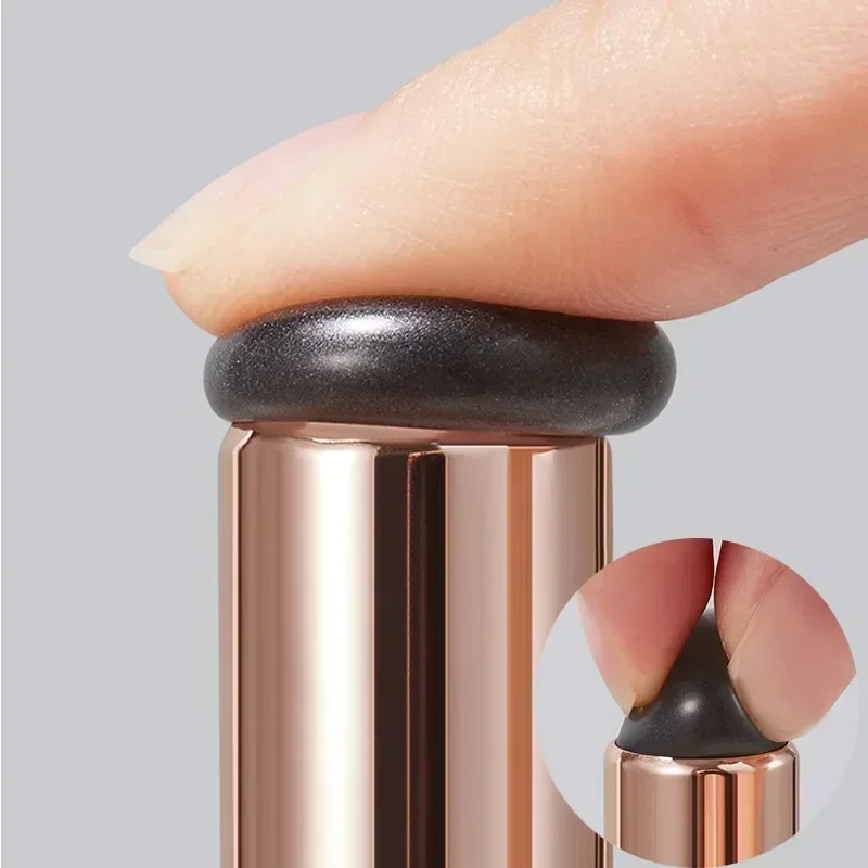 Silicone Lip Brush Angled Concealer Makeup Brush Tool Portable Round Head Like Fingertips Q Soft Lipstick Concealer Brush