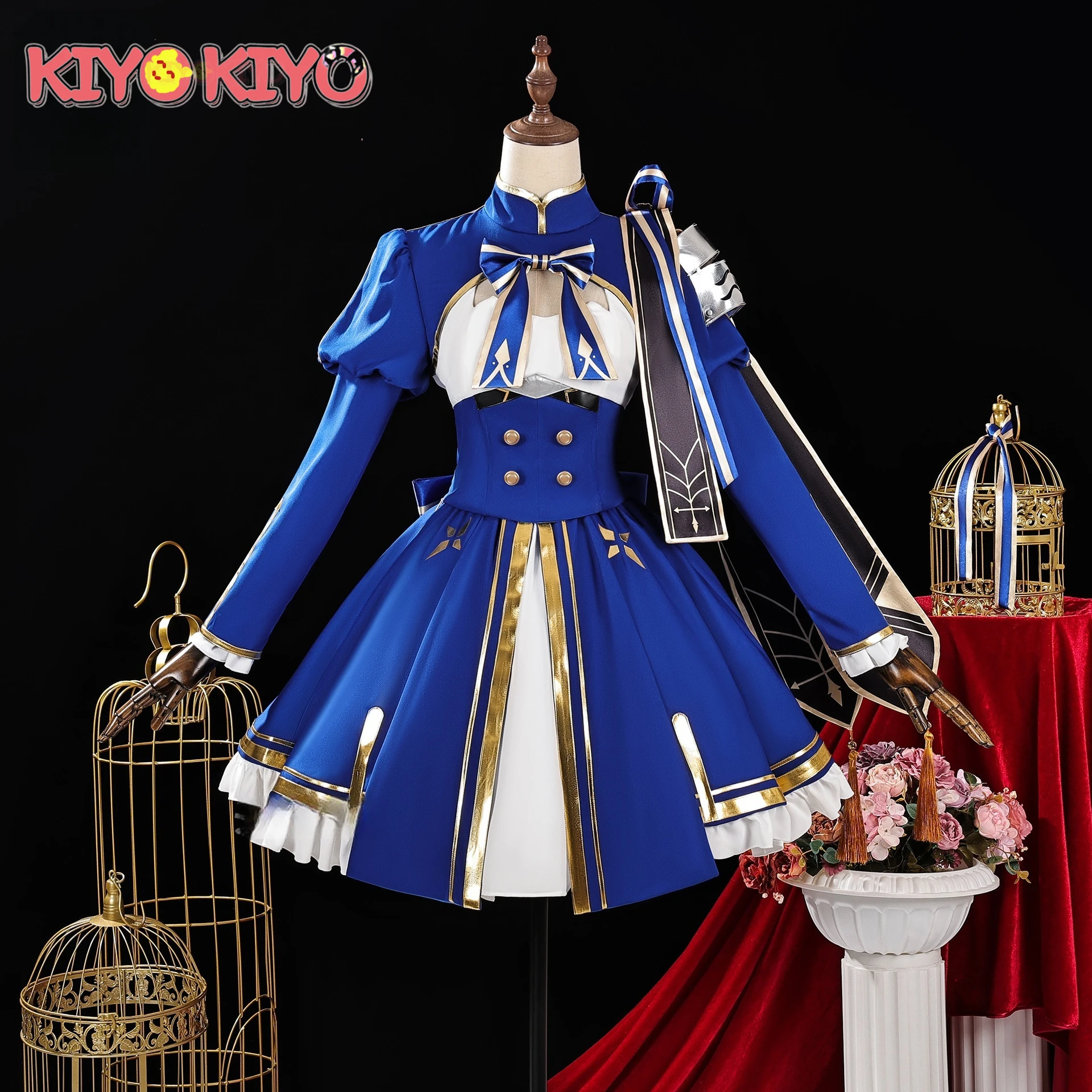 

KIYO-KIYO Game Honkai: Star Rail Saber Cosplay Costume fgo Saber Dress Women Halloween Costume