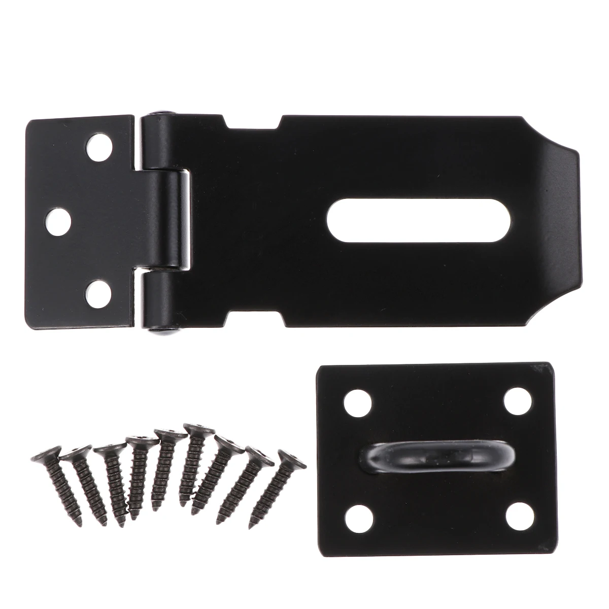 

2 Pcs Rustproof Door Lock Hotel Latch Old Fashioned Rounded Corner Safety Buckle Anti-Theft Restaurant