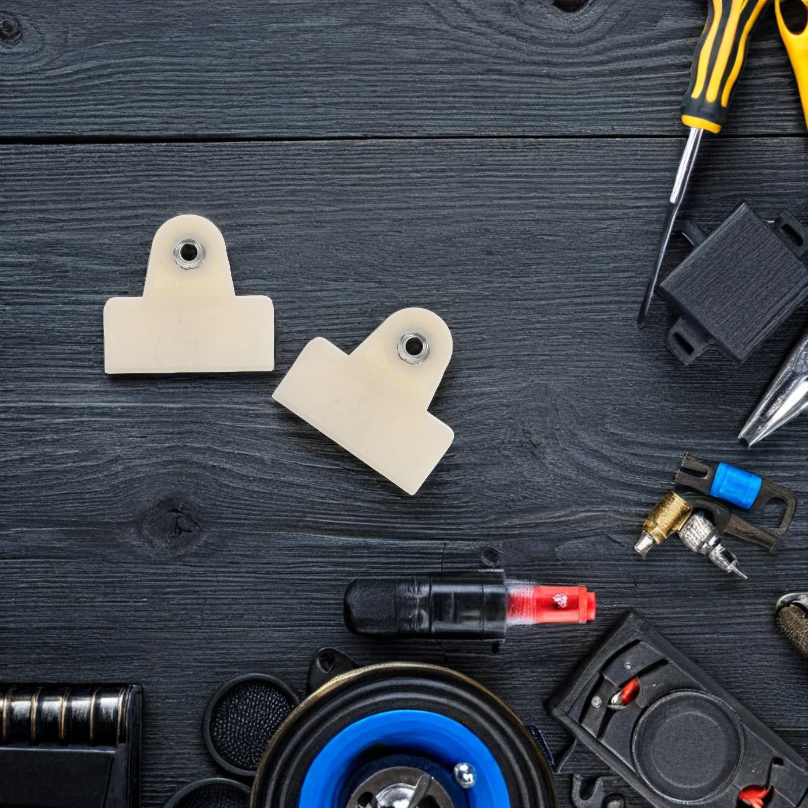 

1Pair Glass Fixing Clips Universal Durable Plastic Car Window Door Regulator Replacement Smooth Lifting Support Clamp Heavy