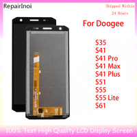 100% Tested LCD Display For Doogee S35 S41 Pro Max Plus S51 S55 S61 Lite LCD Touch Screen Digitizer Replacement Parts