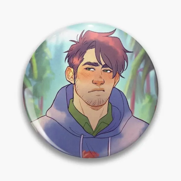Shane Stardew Valley  Soft Button Pin Gift Creative Lapel Pin Fashion Cartoon Clothes Badge Collar Lover Cute Brooch Hat Funny
