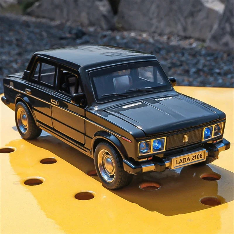 

1:32 LADA Classic Car Alloy Car Model Diecasts & Toy Vehicles Metal Old Car Model Simulation Collection Boys Toys Childrens Gift