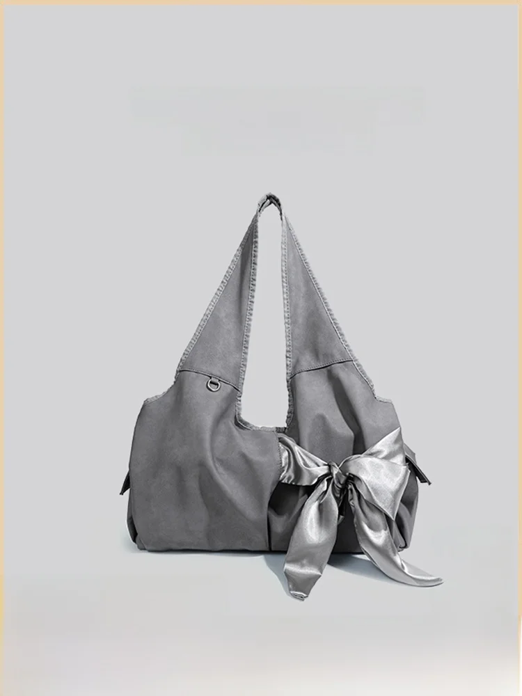 

UR Women's Tote Bag Large Capaci Decorative Knot Single oulder Bag High Quali Faionable Commuting Sle