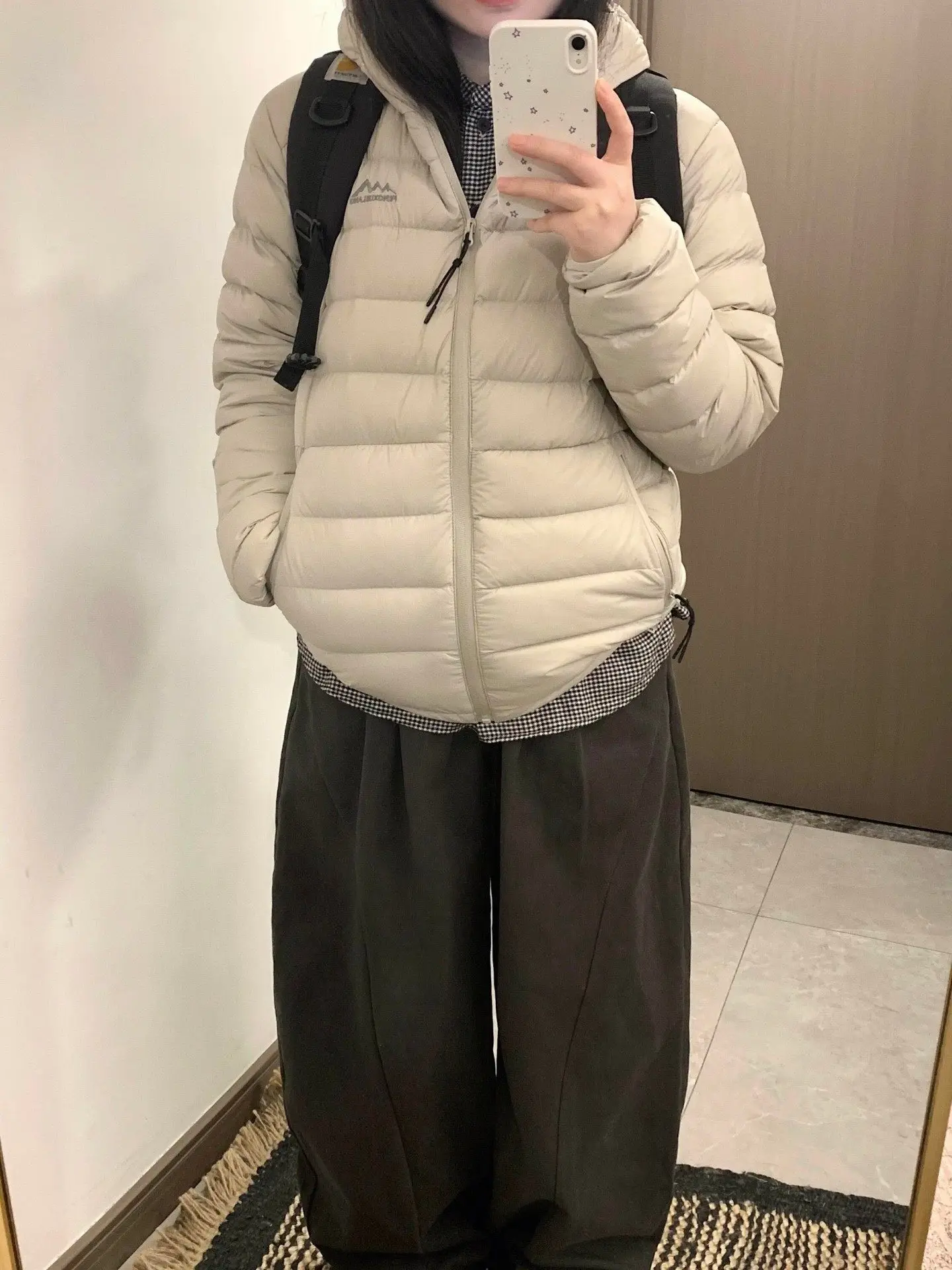 

Lightweight Hooded down Jaet Men's Winter Snowsports Anti-cold Warmth Skiing Clothes ay Color Youth Faion ulari