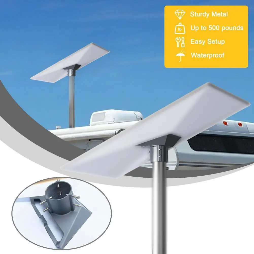 

For Starlink Gen 3 Pipe Adapter Aluminum Roof Mounting Stand Fixed Connector For Star Link Gen 3 Standard Dish Mount