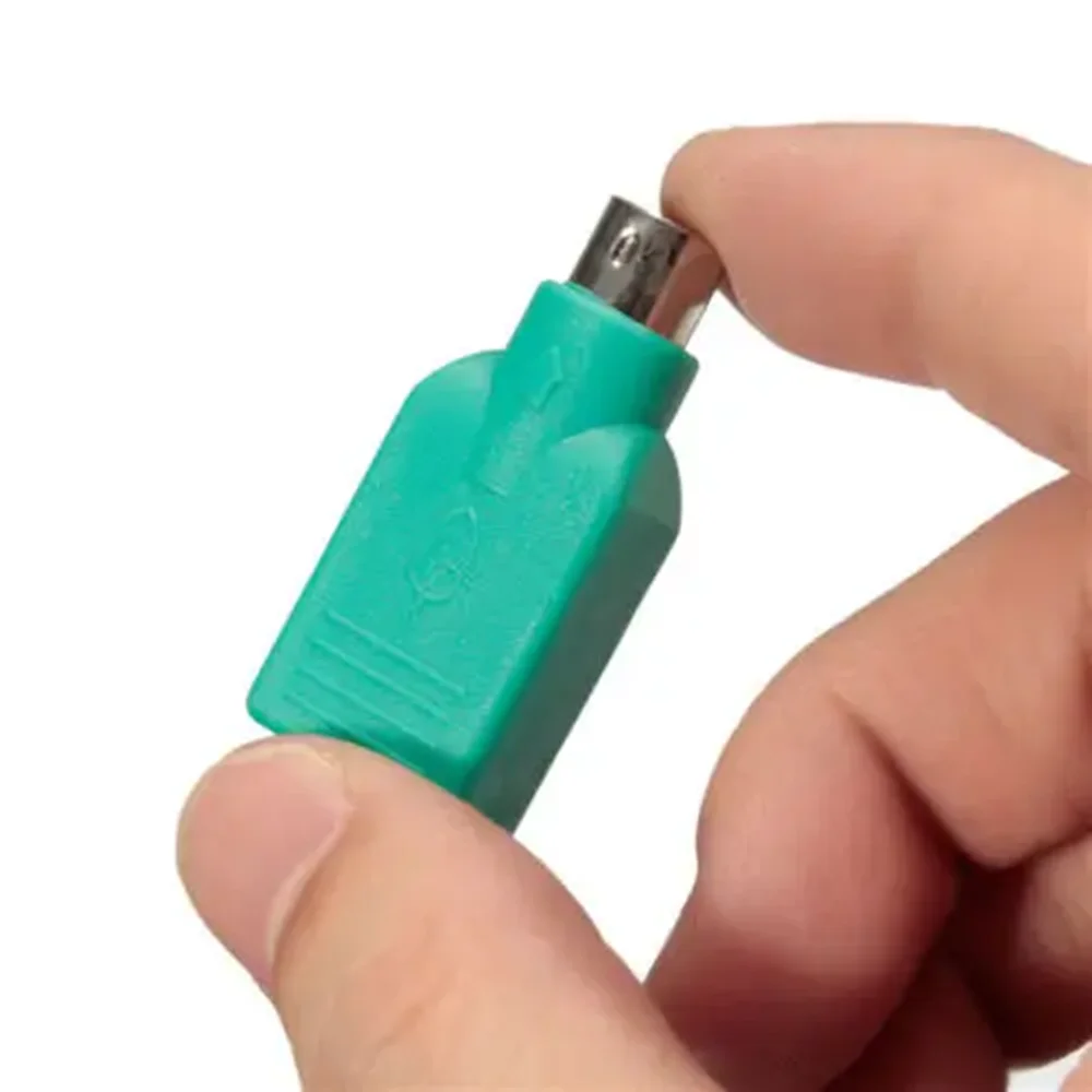 USB 2.0 Femmina a PS/2 Maschio del Convertitore Dell'adattatore per il Computer Portatile PC Mouse Tastiera PS2