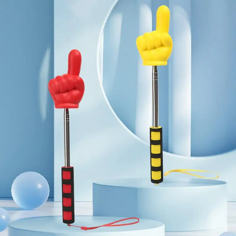 Telescopic Rock Paper Scissors Whiteboard Retractable Guide Indicator Hand Pointer Classroom Point Stick For Teachers