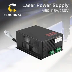 Alimentatore Laser CO2 Cloudray 50W per macchina da taglio per incisione Laser CO2 categoria M50 per macchina per marcatura Laser Co2